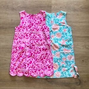 Two Lilly Pulitzer Girls Dresses
